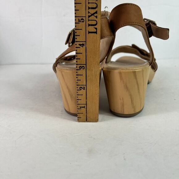 Dr. Scholl's Sandals Women's Size 10 Felicity Ankle Strap Open Toe Leather - Picture 7 of 14